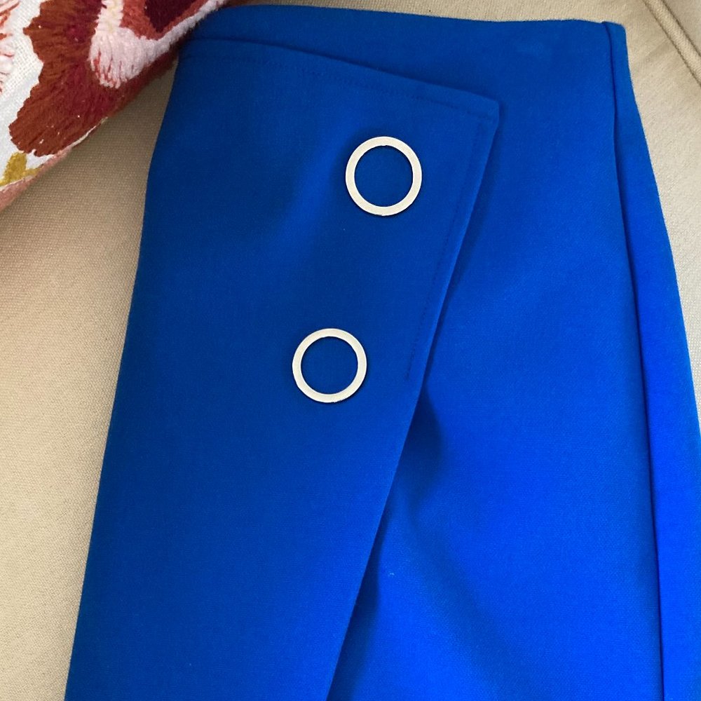 Blue Dress Skirt - Picture 2 of 3